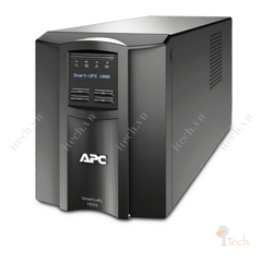 Bộ lưu điện APC Smart-UPS, Line Interactive, 1000VA, Tower, 230V, 8x IEC C13 outlets, SmartConnect Port+SmartSlot, AVR, LCD-SMT1000IC
