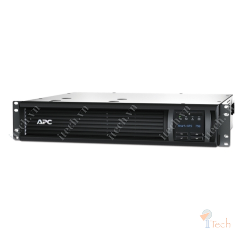 Bộ lưu điện APC Smart-UPS, Line Interactive, 750VA, Rackmount 2U, 230V, 4x IEC C13 outlets, SmartConnect Port+SmartSlot, AVR, LCD-SMT750RMI2UC
