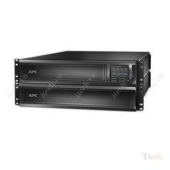 Bộ lưu điện APC Smart-UPS X, Line Interactive, 3kVA, Rack/tower convertible 2U, 200V-240V, 8x C13+1x C19 IEC, SmartSlot, Extended runtime-SMX3000RMHV2U