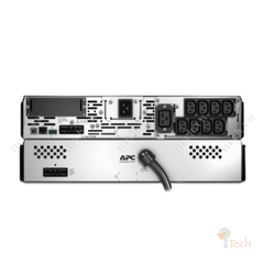 Bộ lưu điện APC Smart-UPS X, Line Interactive, 3kVA, Rack/tower convertible 2U, 200V-240V, 8x C13+1x C19 IEC, SmartSlot, Extended runtime-SMX3000RMHV2U