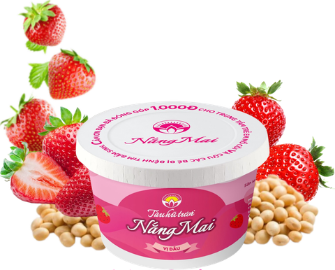  Tàu hũ tươi vị dâu (100g) 