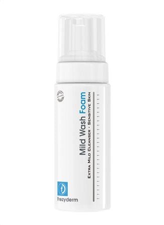 Bọt rửa mặt dịu nhẹ cho da nhạy cảm, xâm lấn Frezyderm Mild Wash Foam 150ml