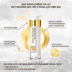 Gel chống nắng kiềm dầu Frezyderm Sun Screen Velvet Face 50+ không màu 50ml