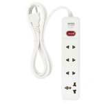  Ổ cắm liền dây Sopoka 4 lỗ 1 công tắc lõi sứ chống cháy siêu chịu tải 2200W (4M2) 
