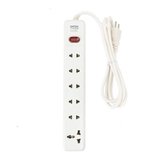  Ổ cắm Sopoka liền dây 6 lỗ 1 công tắc siêu chịu tải 2200W, chống cháy (6M2) 