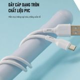 Cáp sạc nhanh Type-C ROBOT RBC02, tương thích với các thiết bị Android 