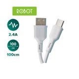  Cáp sạc nhanh Type-C ROBOT RBC02, tương thích với các thiết bị Android 