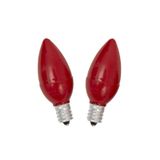  Bóng đèn Led trái ớt, bóng đèn càna, bóng đèn thờ Okas nhiều màu (QN), giá cho 2 bóng 