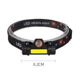  Đèn pin Mini, đèn pin led đội đầu siêu sáng tích hợp pin liền siêu tiện lợi 