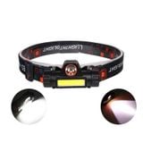  Đèn pin Mini, đèn pin led đội đầu siêu sáng tích hợp pin liền siêu tiện lợi 