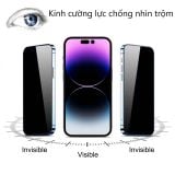  Cường lực chống nhìn trộm iPhone 14 6.1/ 14 Pro 6.1/ 14 Plus 6.7/ 14 ProMax 6.7 kính full màn hình full keo 