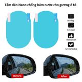  Miếng dán chống nước gương chiếu hậu xe hơi 