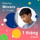  Khóa học Tiếng Anh online MOVERS dành cho Thiếu Nhi 