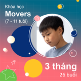  Khóa học Tiếng Anh online MOVERS dành cho Thiếu Nhi 