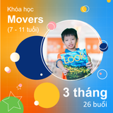  Tiếng Anh MOVERS Online dành cho Thiếu Nhi 