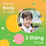  Khóa học Tiếng Anh online KINDY dành cho Thiếu Nhi 