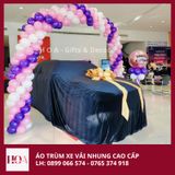  Bạt Trùm Xe Vải Nhung- Áo Phủ Xe - Vải Trùm Xe Freeship 