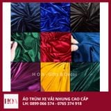  Bạt Trùm Xe Vải Nhung- Áo Phủ Xe - Vải Trùm Xe Freeship 