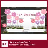  Hoa Giấy Khổng Lồ Trang Trí Sự Kiện HCM 