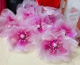  Hoa Voan Đẹp Trang Trí Sự Kiện HCM - Miễn Phí Vận Chuyển 