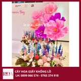  Hoa Giấy Khổng Lồ Trang Trí Sự Kiện HCM 