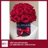  Hộp Hoa Đỏ Nhung Cao Cấp 