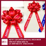  Nơ Giao Xe-Nơ Xe Hơi 01-Freeship Toàn Quốc 