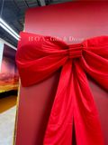  Nơ Trang Trí Khổng Lồ - Nơ Vải Nhung Cao Cấp Ngang 1,8m 