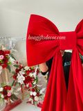  Nơ trang trí đám cưới Trung Hoa 1m - Nơ Wedding - Freeship HCM 