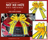  Nơ Giao Xe - Nơ Xe Hơi Nhung Cao Cấp 