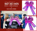  Nơ Giao Xe - Nơ Xe Hơi Nhung Cao Cấp 