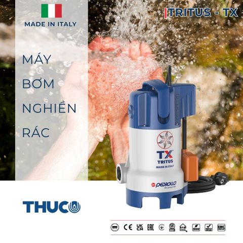  Máy bơm nghiền rác TRITUS-TX 