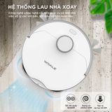  Robot hút bụi, lau nhà thông minh Whale 