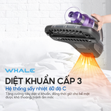  Máy hút bụi giường nệm diệt khuẩn Whale 