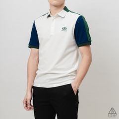 Áo polo viền vai xanh lá GREOMET