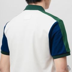 Áo polo viền vai xanh lá GREOMET