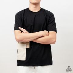 Áo thun đắp túi tà áo