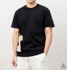 Áo thun đắp túi tà áo