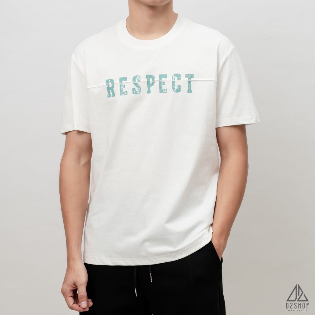 Áo thun in ngực Respect