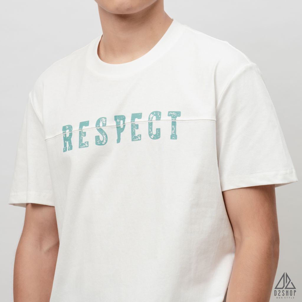 Áo thun in ngực Respect