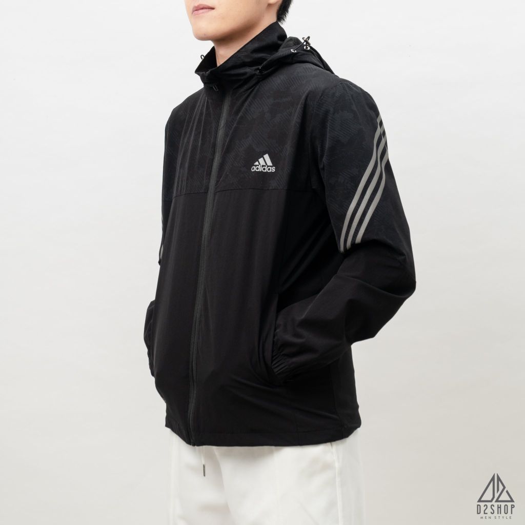 Áo khoác adidas 3 sọc xéo tay