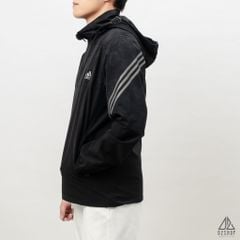 Áo khoác adidas 3 sọc xéo tay