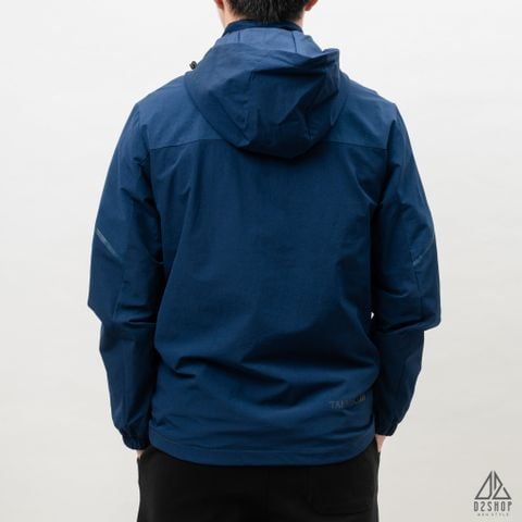 Áo khoác adidas xanh đen viền tay