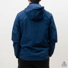 Áo khoác adidas xanh đen viền tay