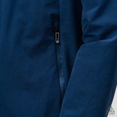 Áo khoác adidas xanh đen viền tay