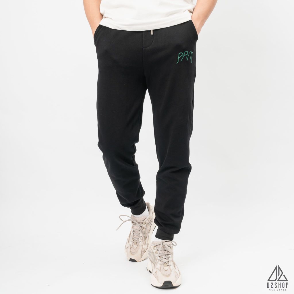 Jogger thun thêu in Pam