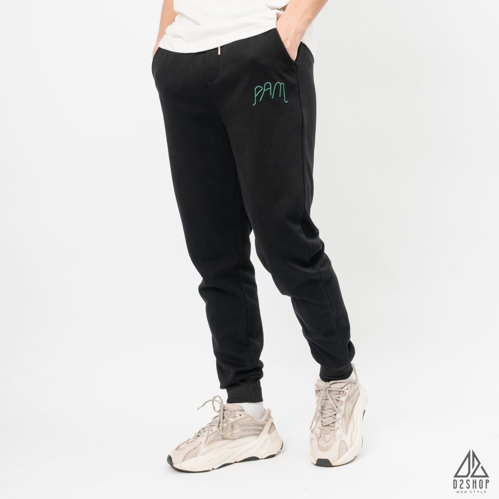 Jogger thun thêu in Pam