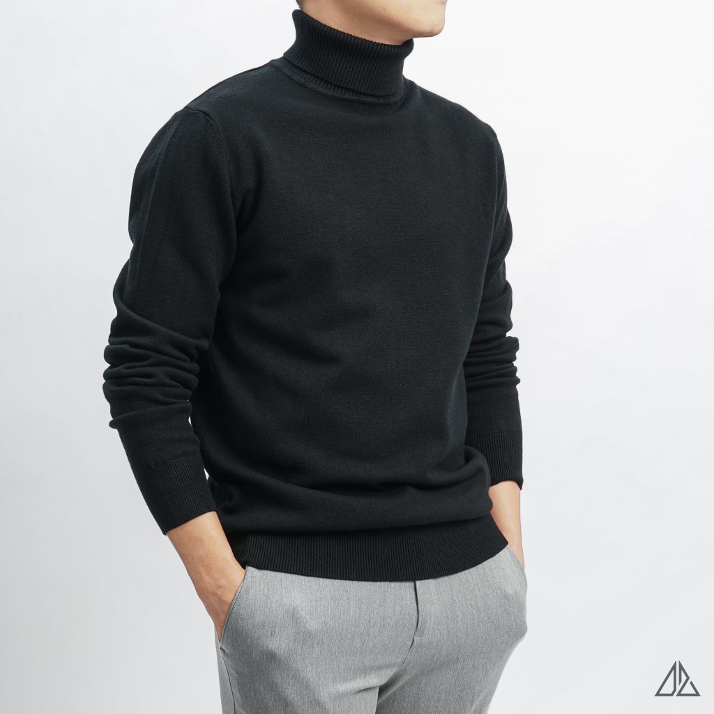 Áo len cổ lọ