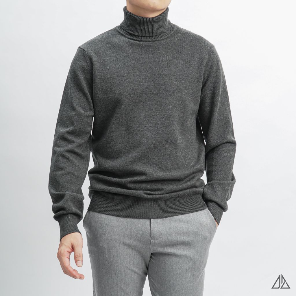 Áo len cổ lọ