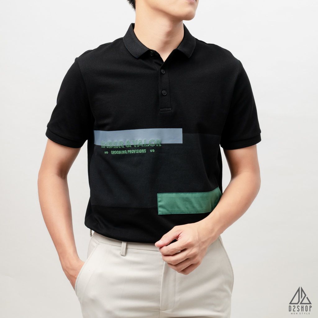 Áo polo phối ngực EMBER&VALOR